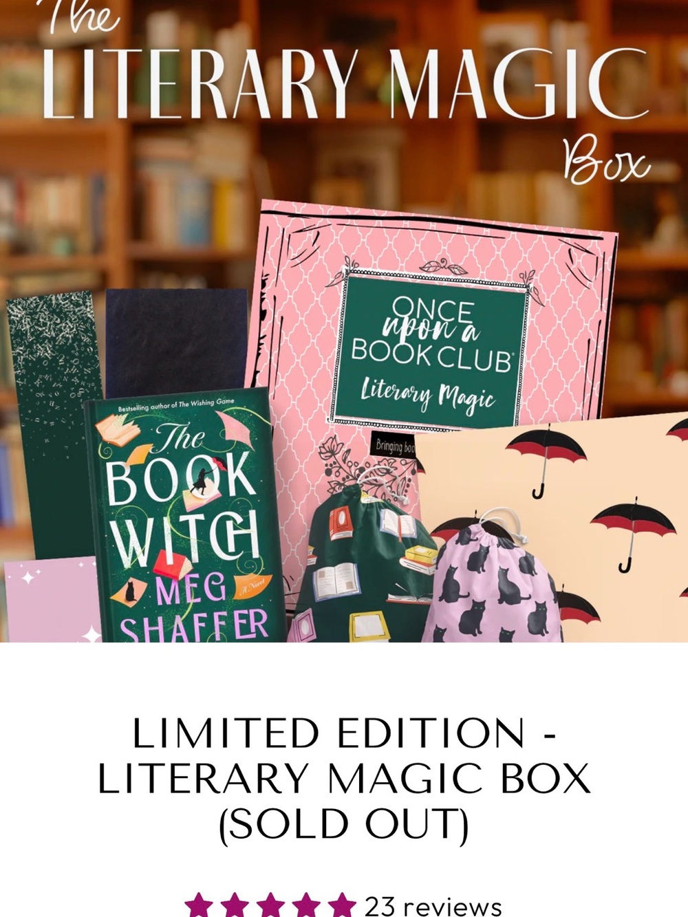 Literary Magic Box — Pink